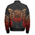 American Samoa Bomber Jacket Custom Personalised Spirit Red Version2