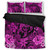 Hawaii Bedding Set Tribal Polynesia Sea Turtle Design Pacific Dream