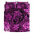 Hawaii Bedding Set Tribal Polynesia Sea Turtle Design Pacific Dream