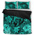 Hawaii Bedding Set Tribal Polynesia Sea Turtle Design Pacific Dream