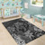 Hawaii Area Rug Tribal Polynesia Sea Turtle Design Pacific Dream