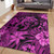 Hawaii Area Rug Tribal Polynesia Sea Turtle Design Pacific Dream