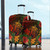 Hawaii Luggage Cover Tribal Polynesia Sea Turtle Design Pacific Dream Reggae