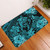Hawaii Doormat Tribal Polynesia Sea Turtle Design Pacific Dream Blue