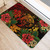 Hawaii Doormat Tribal Polynesia Sea Turtle Design Pacific Dream