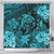 Hawaii Shower Curtain Tribal Polynesia Sea Turtle Design Pacific Dream