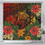Hawaii Shower Curtain Tribal Polynesia Sea Turtle Design Pacific Dream