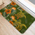 Polynesian Door Mat Polynesian Tropical Summer