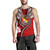 Tonga Tank Top Custom Tribal Ngatu Pattern Circle Style