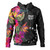 Cook Islands Hoodie Polynesian Hibiscus Pattern