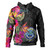 Northern Mariana Islands Hoodie Polynesian Hibiscus Pattern1