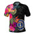 Northern Mariana Islands Polo Shirt Polynesian Hibiscus Pattern1