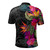 Pohnpei State Polo Shirt Polynesian Hibiscus Pattern2