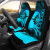 Guam Car Seat Covers - Guam Coat Of Arms Hibiscus And Wave Navy