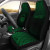 Hawaii Custom Personalised Car Seat Covers - Hawaii Seal Polynesian Tattoo Fog Green