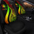 Samoa Custom Personalised Car Seat Covers - Reggae Polynesian Tentacle Tribal Pattern