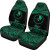 Yap Polynesian Car Seat Covers - Pride Green Version