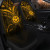 Federated States of Micronesia Car Seat Cover - Gold Color Cross Style