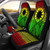 Nauru Car Seat Cover - Nauru Flag Polynesian Tattoo Reggae