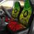 Norfolk Island Car Seat Cover - Norfolk Island Coat Of Arms Polynesian Reggae Style