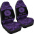 American Samoa Polynesian Custom Personalised Peisonalised Car Seat Covers - Pride Purple Version