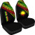 Marshall Islands Car Seat Covers - Marshall Islands Flag Polynesian Reggae Curve