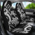 Kosrae Micronesian Car Seat Covers - White Tentacle Turtle