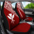 Hawaii Car Seat Covers - Hawaii Kanaka Maoli Polynesian Red Curve