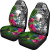Marshall Islands Car Seat Covers - Turtle Plumeria Banana Leaf