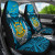 Tuvalu Car Seat Covers - Tuvalu Flag Coat Of Arms Coconut