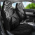 Wallis And Futuna Car Seat Covers - Wallis And Futuna Coat Of Arms White Turtle