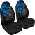 American Samoa Car Seat Covers - American Samoa Seal Blue Turtle Hibiscus