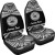 American Samoa Polynesian Car Seat Covers - Pride White Version