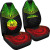 French Polynesian Car Seat Cover - French Polynesian Coat Of Arms Polynesian Chief Tattoo Reggae Version