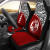 Tonga Car Seat Covers - Tonga Coat Of Arms Polynesian Tattoo Red Curve