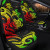 Tuvalu Car Seat Covers - Reggae Tentacle Turtle