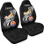 Tahiti Car Seat Covers - Tahiti Seal Polynesian Patterns Plumeria (Black)