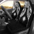 Marshall Islands Polynesian Car Seat Covers Pride Seal And Hibiscus Black