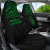 New Caledonia Car Seat Covers - New Caledonia Green Coat Of Arms Polynesian Tattoo