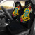 Tuvalu Car Seat Covers - Tuvalu Coat of Arms Hibiscus