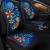 Tahiti Car Seat Cover - Vintage Tribal Mountain