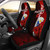 Philippines Polynesian Car Seat Covers - Coat Of Arm With Hibiscus