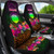 Northern Mariana Islands Polynesian Personalised Car Seat Covers - Summer Hibiscus