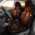 Kosrae Polynesian Car Seat Covers - Legend of Kosrae (Red)