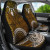 Cook Islands Car Seat Cover - Polynesian Boar Tusk