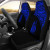 New Caledonia Car Seat Covers - New Caledonia Coat Of Arms Polynesian Blue Curve