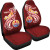 Tahiti Car Seat Covers - Tahiti Seal Polynesian Patterns Plumeria