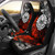 Tahiti Polynesian Personalised Car Seat Covers - Vintage Polynesian Turtle