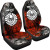 Tahiti Polynesian Personalised Car Seat Covers - Vintage Polynesian Turtle