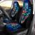 Fiji Custom Personalised Car Seat Covers - Vintage Tribal Mountain